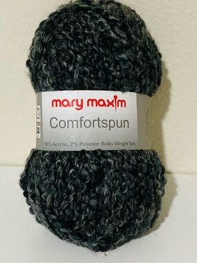 NEW 200g Mary Maxim Comfortspun Bulky Yarn Color: Slate
